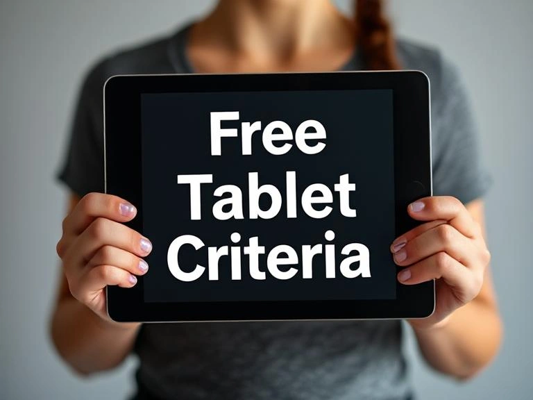 Who Qualifies for a Free Government Tablet